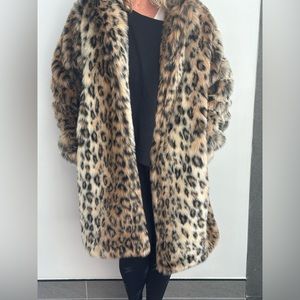 Matt Sarafa faux fur coat